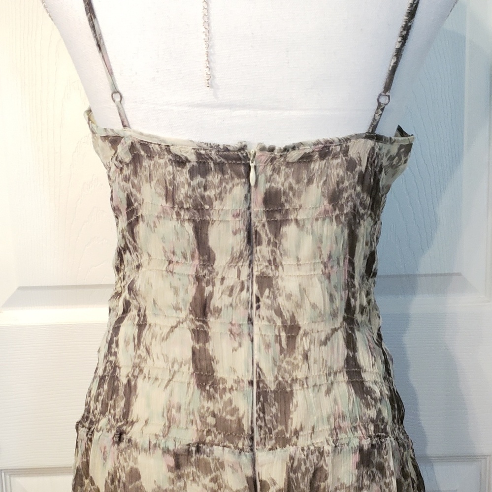 Topshop Patterned Spaghetti Strap Midi Dress - image 4